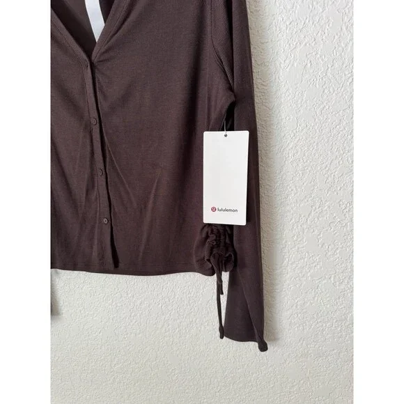 NWT Lululemon Side Cinch Cardigan - Size 14 - Picture 2 of 5
